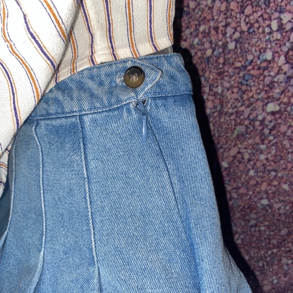 Forever21 Jean Skater Skirt! - Picture 4 of 5